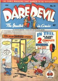 Cover for Daredevil Comics (Lev Gleason, 1941 series) #36