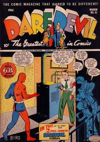 Cover Thumbnail for Daredevil Comics (Lev Gleason, 1941 series) #41