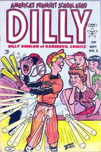 Cover Thumbnail for Dilly (Lev Gleason, 1953 series) #3