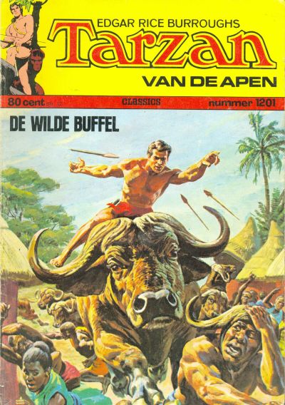 Cover for Tarzan Classics (Classics/Williams, 1965 series) #1201 [Herdruk 1972]