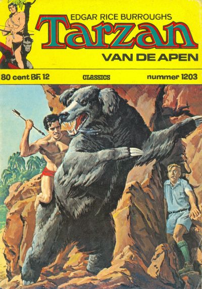 Cover for Tarzan Classics (Classics/Williams, 1965 series) #1203 [Herdruk 1972]