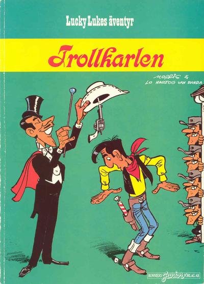 Cover for Lucky Lukes äventyr / Lucky Luke klassiker (Bonniers, 1971 series) #50 - Trollkarlen