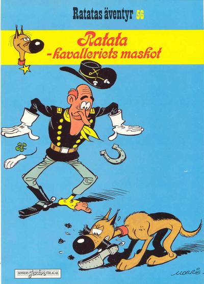 Cover for Lucky Lukes äventyr / Lucky Luke klassiker (Bonniers, 1979 series) #56 - Ratata – Kavalleriets maskot