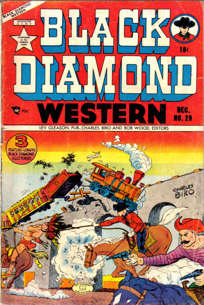 Cover for Black Diamond Western (Lev Gleason, 1949 series) #29