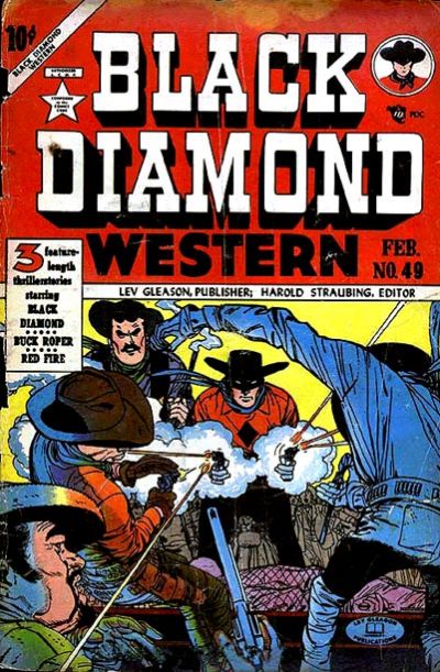 Cover for Black Diamond Western (Lev Gleason, 1949 series) #49