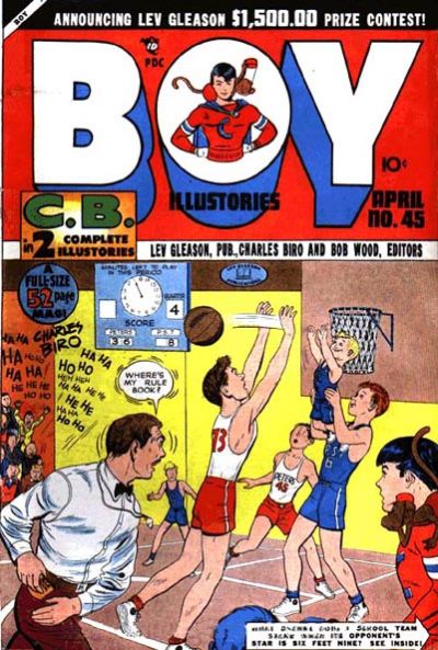 Cover for Boy Comics (Lev Gleason, 1942 series) #45
