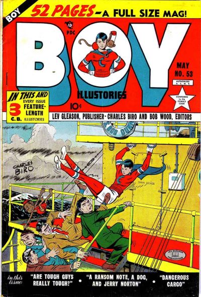 Cover for Boy Comics (Lev Gleason, 1942 series) #53