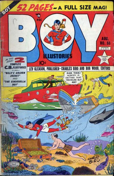 Cover for Boy Comics (Lev Gleason, 1942 series) #56