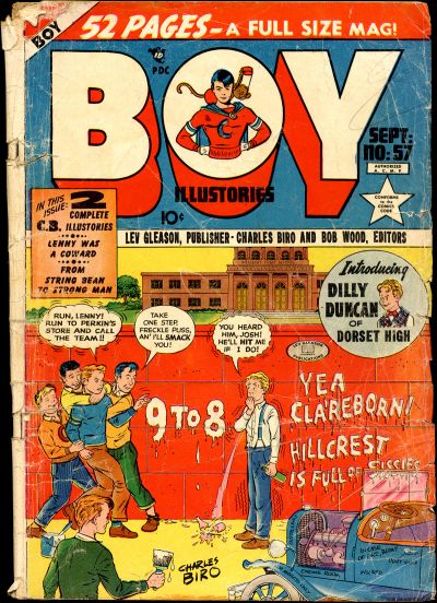 Cover for Boy Comics (Lev Gleason, 1942 series) #57