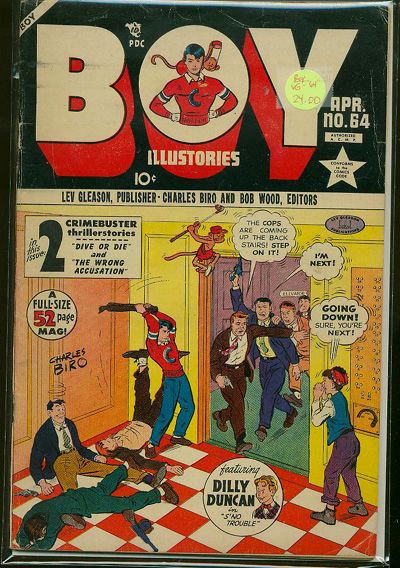 Cover for Boy Comics (Lev Gleason, 1942 series) #64