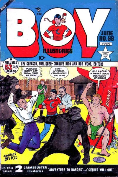 Cover for Boy Comics (Lev Gleason, 1942 series) #66