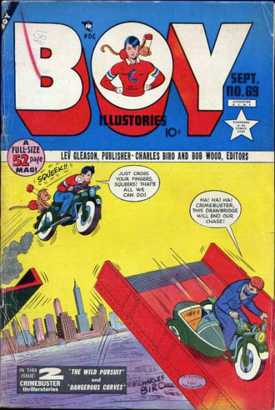 Cover for Boy Comics (Lev Gleason, 1942 series) #69