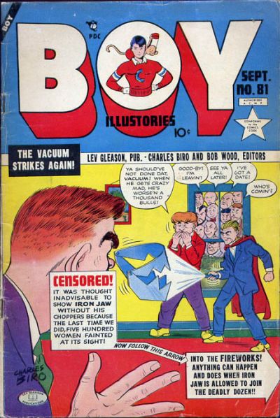 Cover for Boy Comics (Lev Gleason, 1942 series) #81
