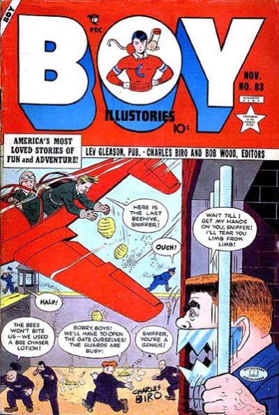 Cover for Boy Comics (Lev Gleason, 1942 series) #83
