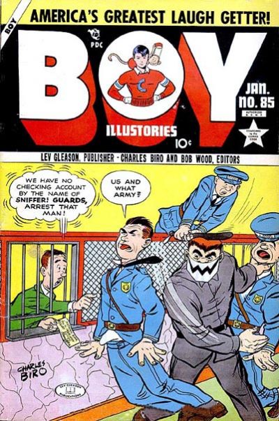 Cover for Boy Comics (Lev Gleason, 1942 series) #85