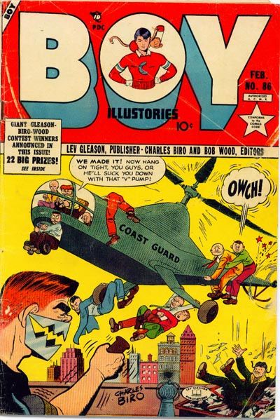 Cover for Boy Comics (Lev Gleason, 1942 series) #86
