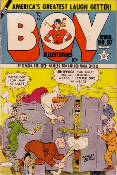 Cover for Boy Comics (Lev Gleason, 1942 series) #87