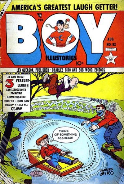 Cover for Boy Comics (Lev Gleason, 1942 series) #92