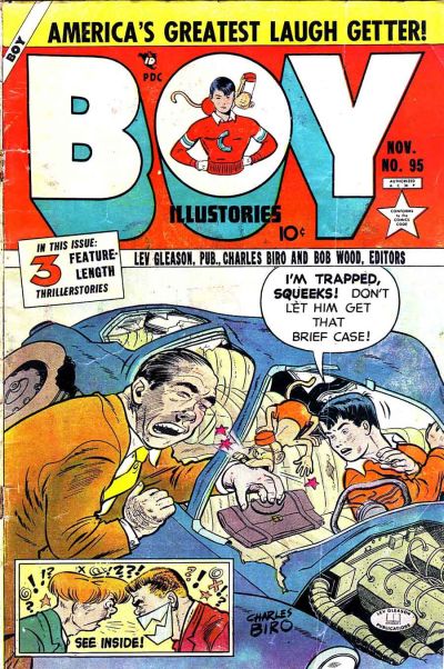 Cover for Boy Comics (Lev Gleason, 1942 series) #95