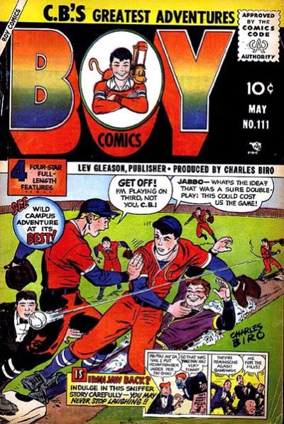 Cover for Boy Comics (Lev Gleason, 1942 series) #111