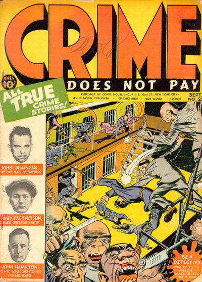 Cover for Crime Does Not Pay (Lev Gleason, 1942 series) #23