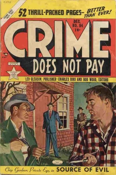 Cover for Crime Does Not Pay (Lev Gleason, 1942 series) #94
