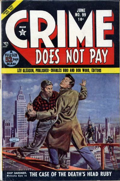 Cover for Crime Does Not Pay (Lev Gleason, 1942 series) #99