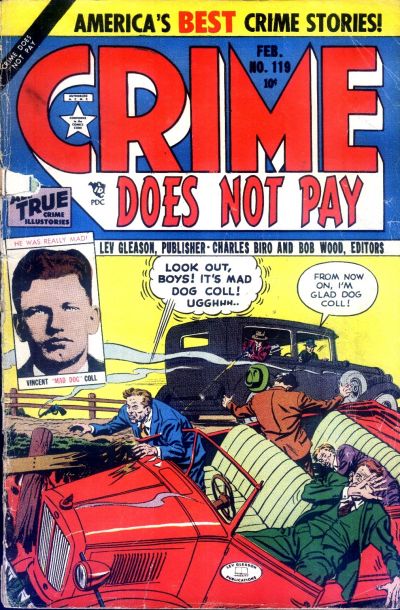 Cover for Crime Does Not Pay (Lev Gleason, 1942 series) #119