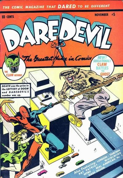 Cover for Daredevil Comics (Lev Gleason, 1941 series) #5