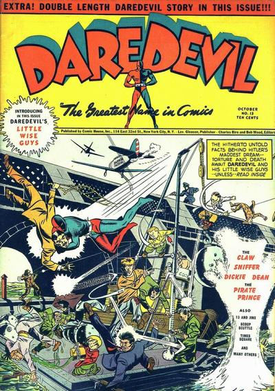 Cover for Daredevil Comics (Lev Gleason, 1941 series) #13