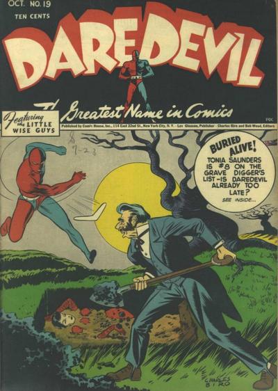 Cover for Daredevil Comics (Lev Gleason, 1941 series) #19