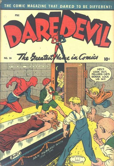 Cover for Daredevil Comics (Lev Gleason, 1941 series) #30