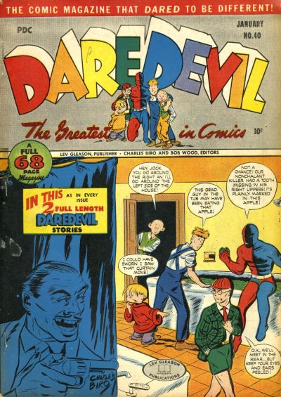 Cover for Daredevil Comics (Lev Gleason, 1941 series) #40