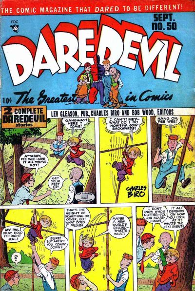Cover for Daredevil Comics (Lev Gleason, 1941 series) #50