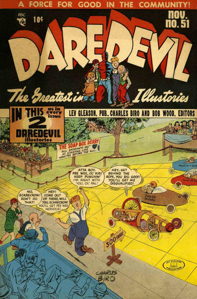 Cover for Daredevil Comics (Lev Gleason, 1941 series) #51