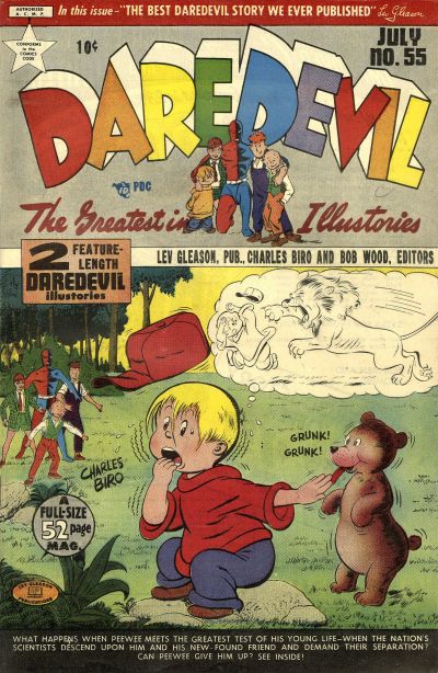 Cover for Daredevil Comics (Lev Gleason, 1941 series) #55