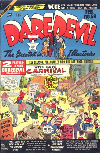 Cover for Daredevil Comics (Lev Gleason, 1941 series) #59