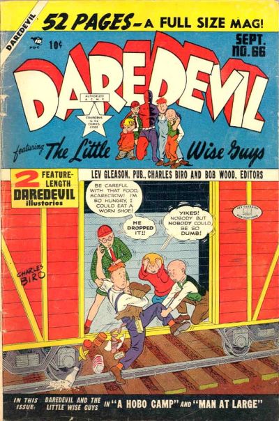 Cover for Daredevil Comics (Lev Gleason, 1941 series) #66