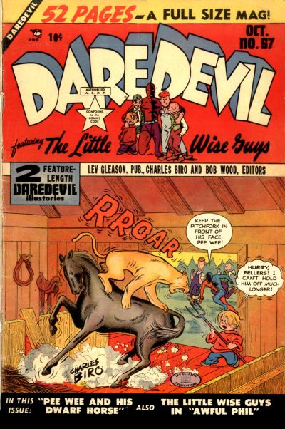 Cover for Daredevil Comics (Lev Gleason, 1941 series) #67