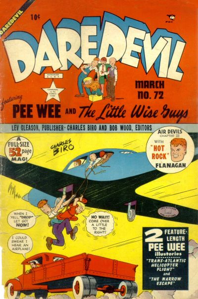 Cover for Daredevil Comics (Lev Gleason, 1941 series) #72