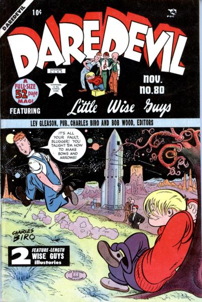 Cover for Daredevil Comics (Lev Gleason, 1941 series) #80