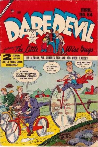 Cover for Daredevil Comics (Lev Gleason, 1941 series) #84