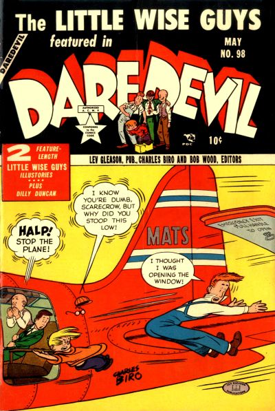 Cover for Daredevil Comics (Lev Gleason, 1941 series) #98
