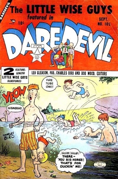 Cover for Daredevil Comics (Lev Gleason, 1941 series) #102