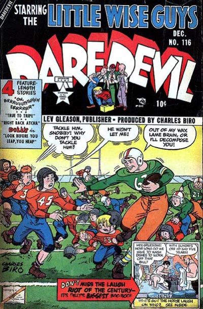 Cover for Daredevil Comics (Lev Gleason, 1941 series) #116
