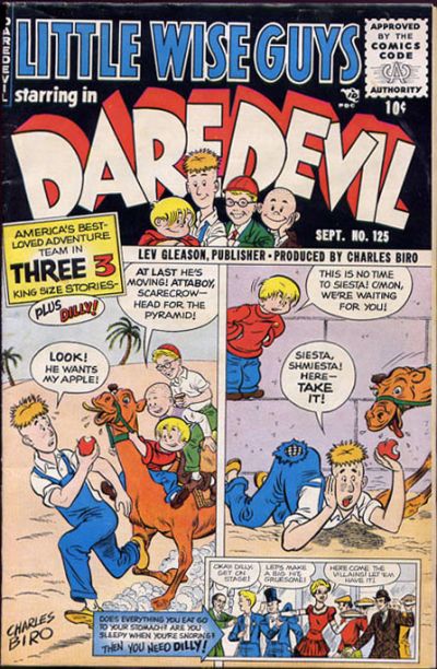 Cover for Daredevil Comics (Lev Gleason, 1941 series) #125