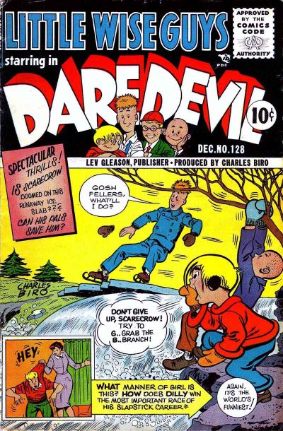Cover for Daredevil Comics (Lev Gleason, 1941 series) #128