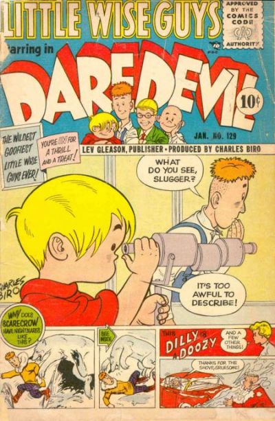 Cover for Daredevil Comics (Lev Gleason, 1941 series) #129