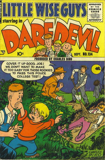 Cover for Daredevil Comics (Lev Gleason, 1941 series) #134
