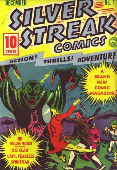 Cover for Silver Streak Comics (Lev Gleason, 1939 series) #1